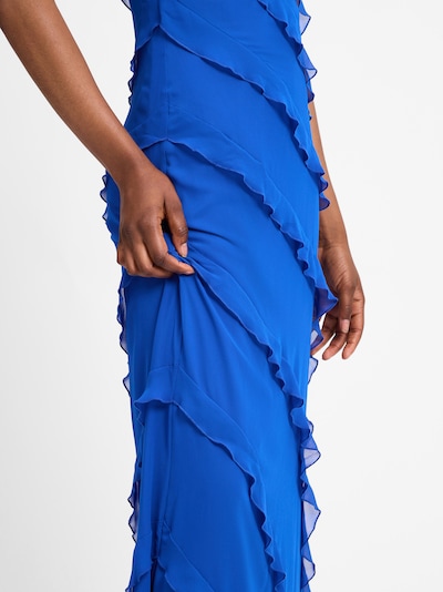 Marie Lund Abendkleid in royalblau, Produktansicht