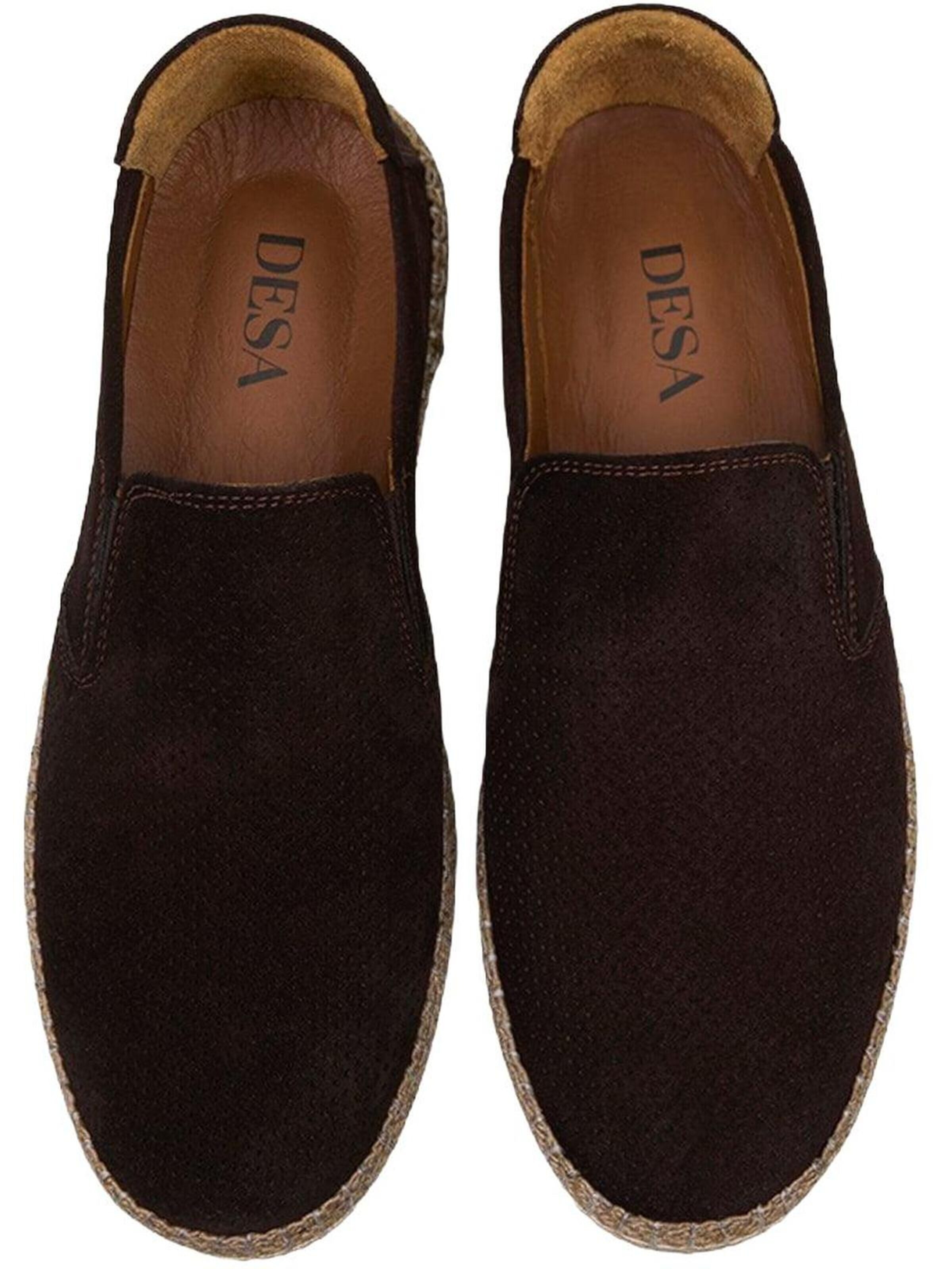 Chaussure basse 'Loafer' Desa en marron