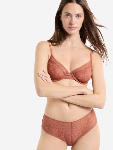 ETAM T-shirt Bra 'AURA' in Beige