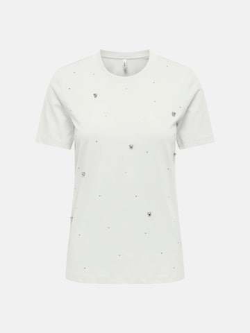 ONLY Shirt 'STONE' in White: front