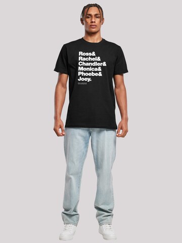 F4NT4STIC Shirt 'Friends First Names' in Zwart