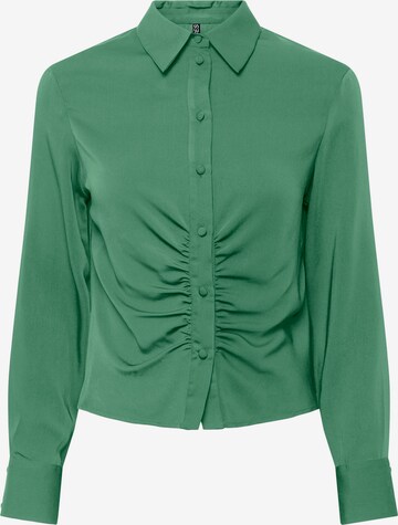 PIECES - Blusa 'SELMA' en verde: frente