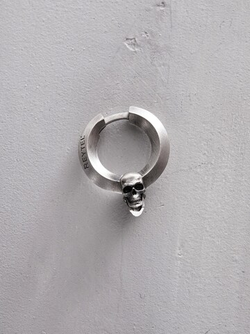REYTEL Ohrring 'CALVARIA'‌‌‌‌‌‌‌‌ in Silber: Vorderseite