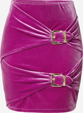 Hoermanseder x About You - Saia 'Freya' em roxo: frente