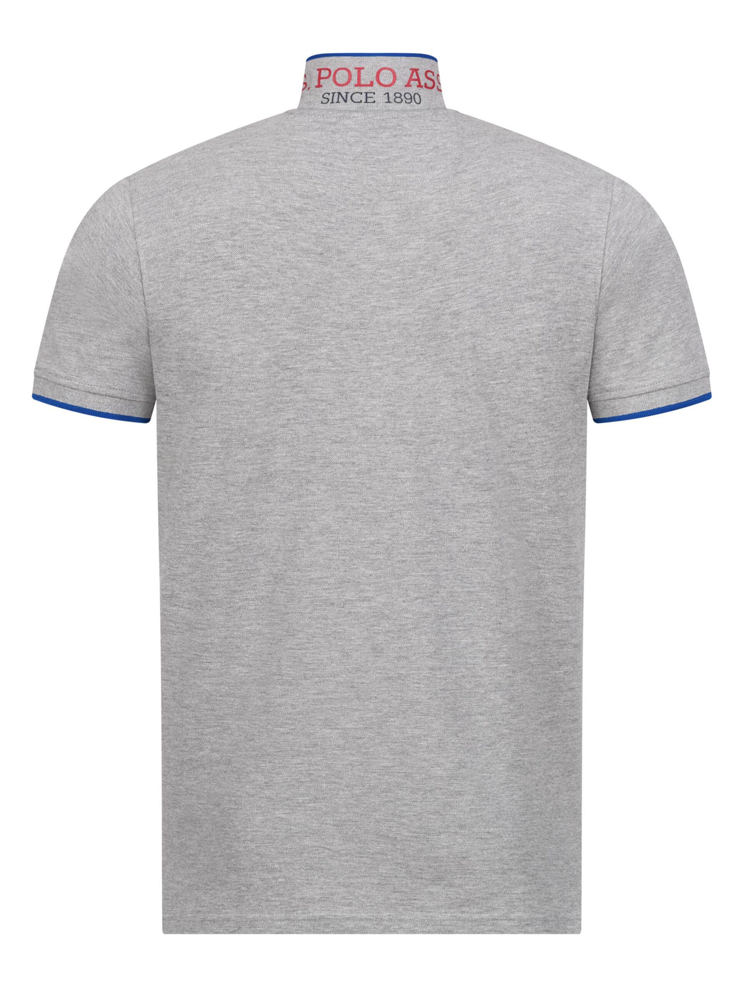 U.S. POLO ASSN. Poloshirt in Grau