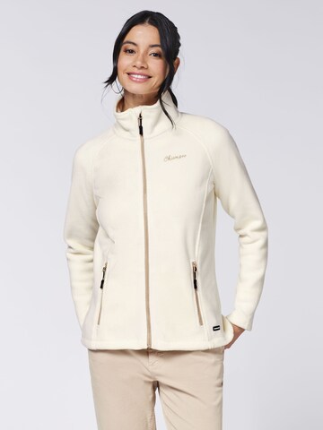 CHIEMSEE Fleecejacke in Beige: predná strana