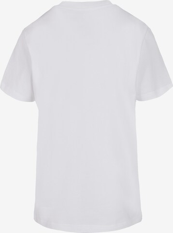 T-Shirt 'Naughty By Nature' Merchcode en blanc