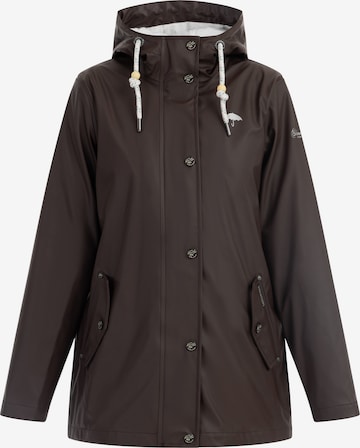 Schmuddelwedda Weatherproof jacket in Brown: front