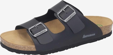 DR. BRINKMANN Pantolette 'BONILLO' in Schwarz: Vorderseite