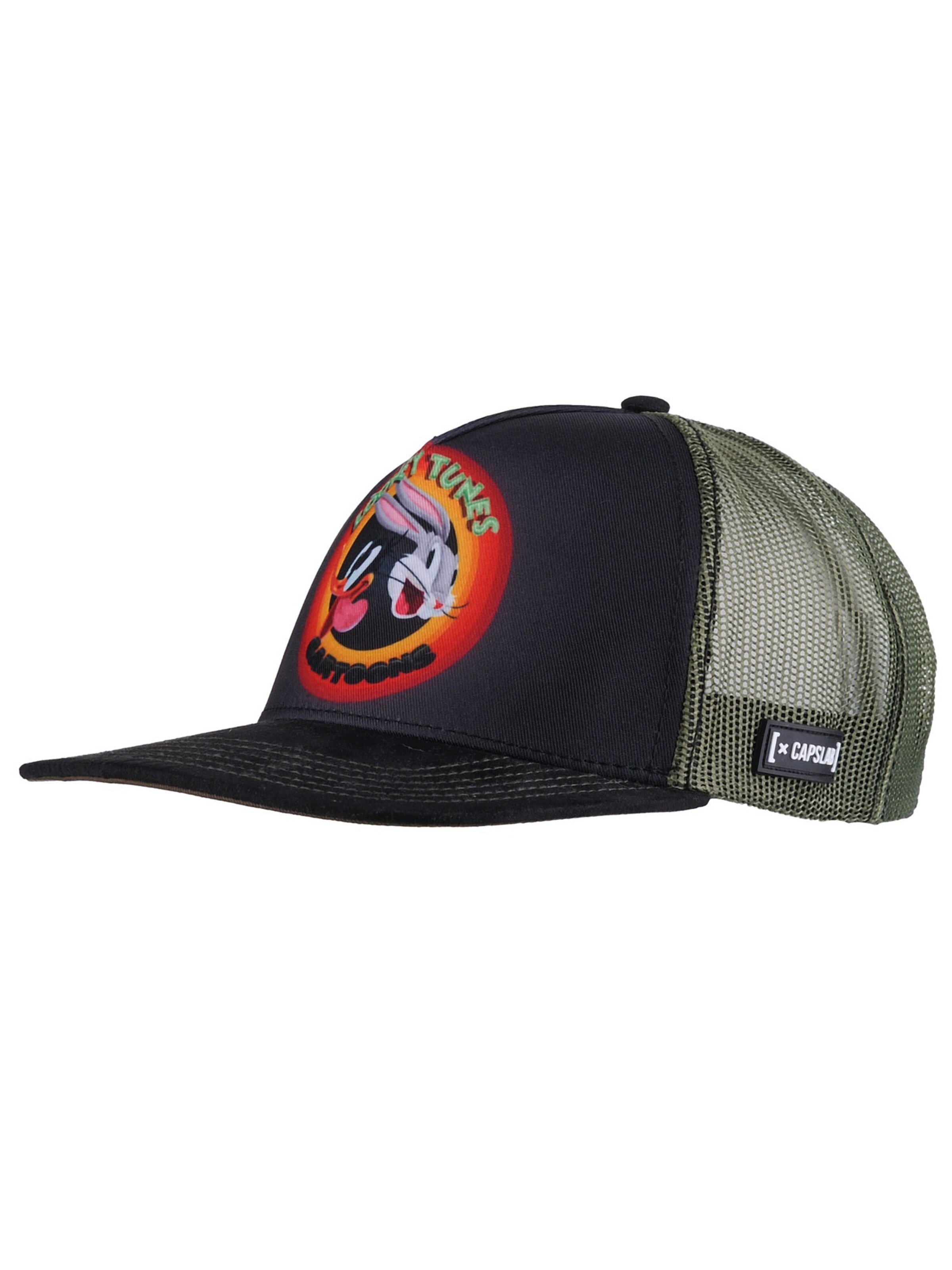 Capslab Cap 'Capslab Looney Tunes' in Black: front