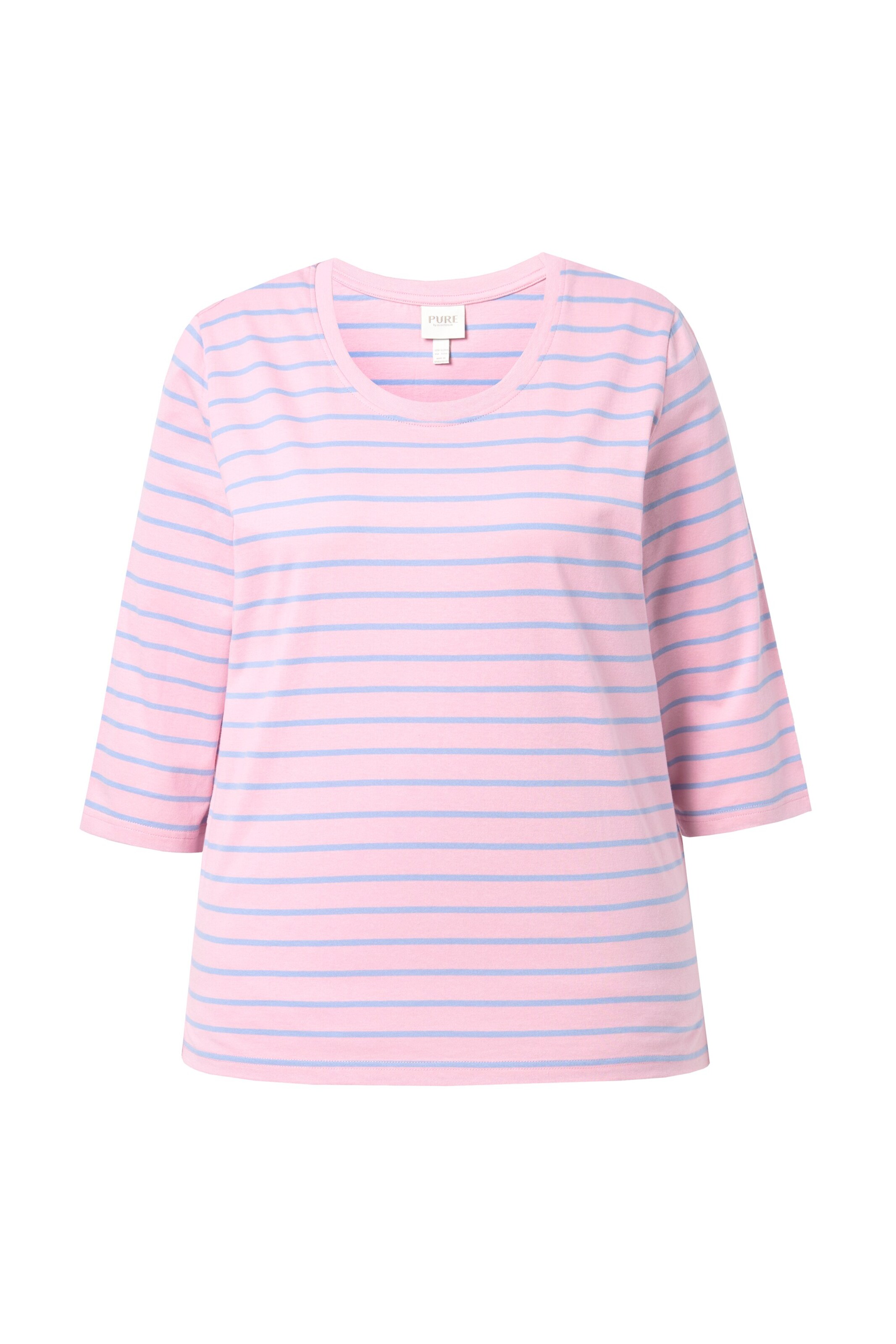 Ulla Popken Shirt in Roze: voorkant