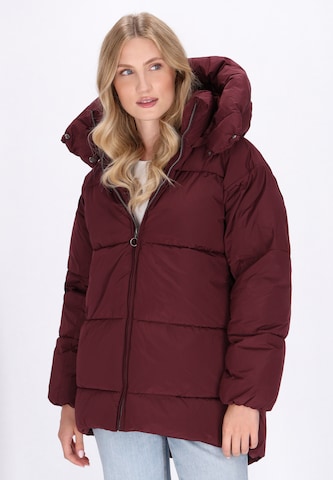 Veste d’hiver DreiMaster Maritim en rouge : devant
