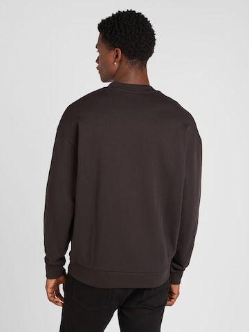 HUGOSweater majica 'Naylos' - crna boja