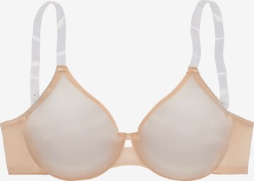 LASCANA T-shirt Bra in Beige: front