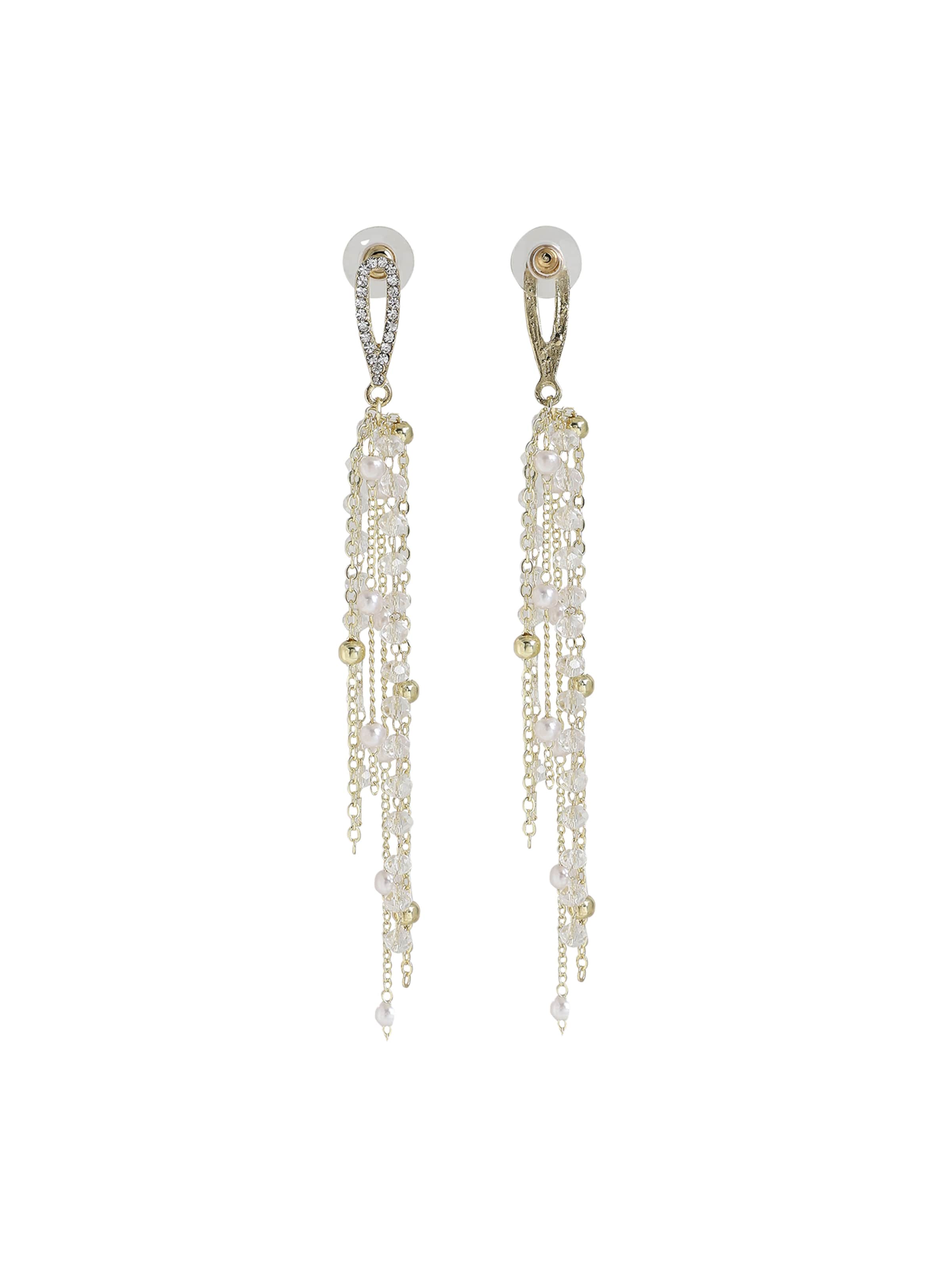 Boucles d'oreilles 'Baylee' SOHI en or : devant