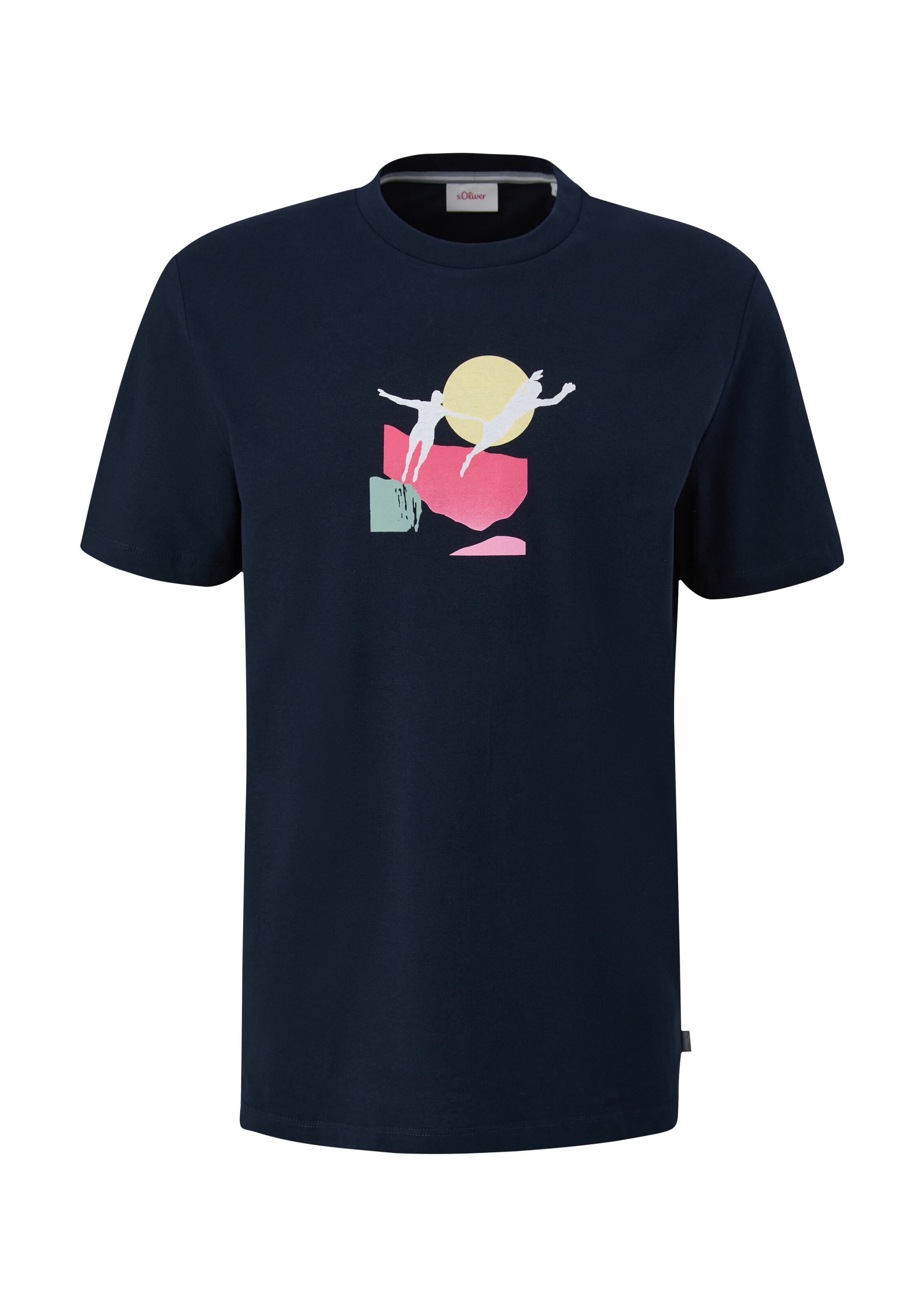 T-Shirt s.Oliver en bleu : devant