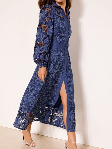 Abito camicia 'Premium' di Lipsy in blu