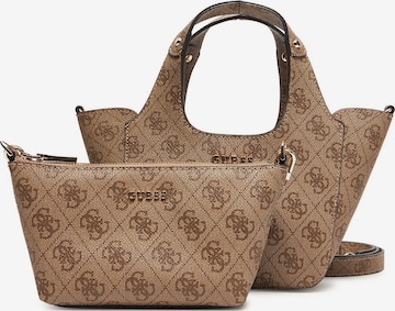 Sacs à main 'Calista 2 In 1' GUESS en marron : devant