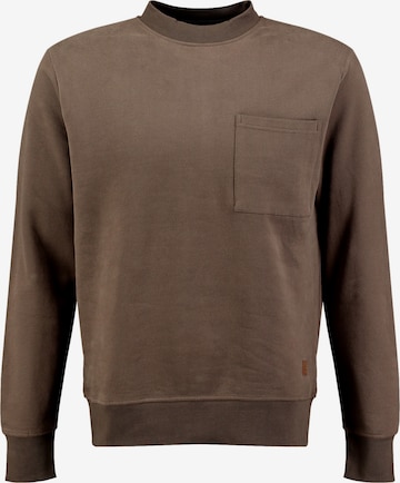 Key Largo Sweatshirt 'KLPENALTY' in Bruin: voorkant