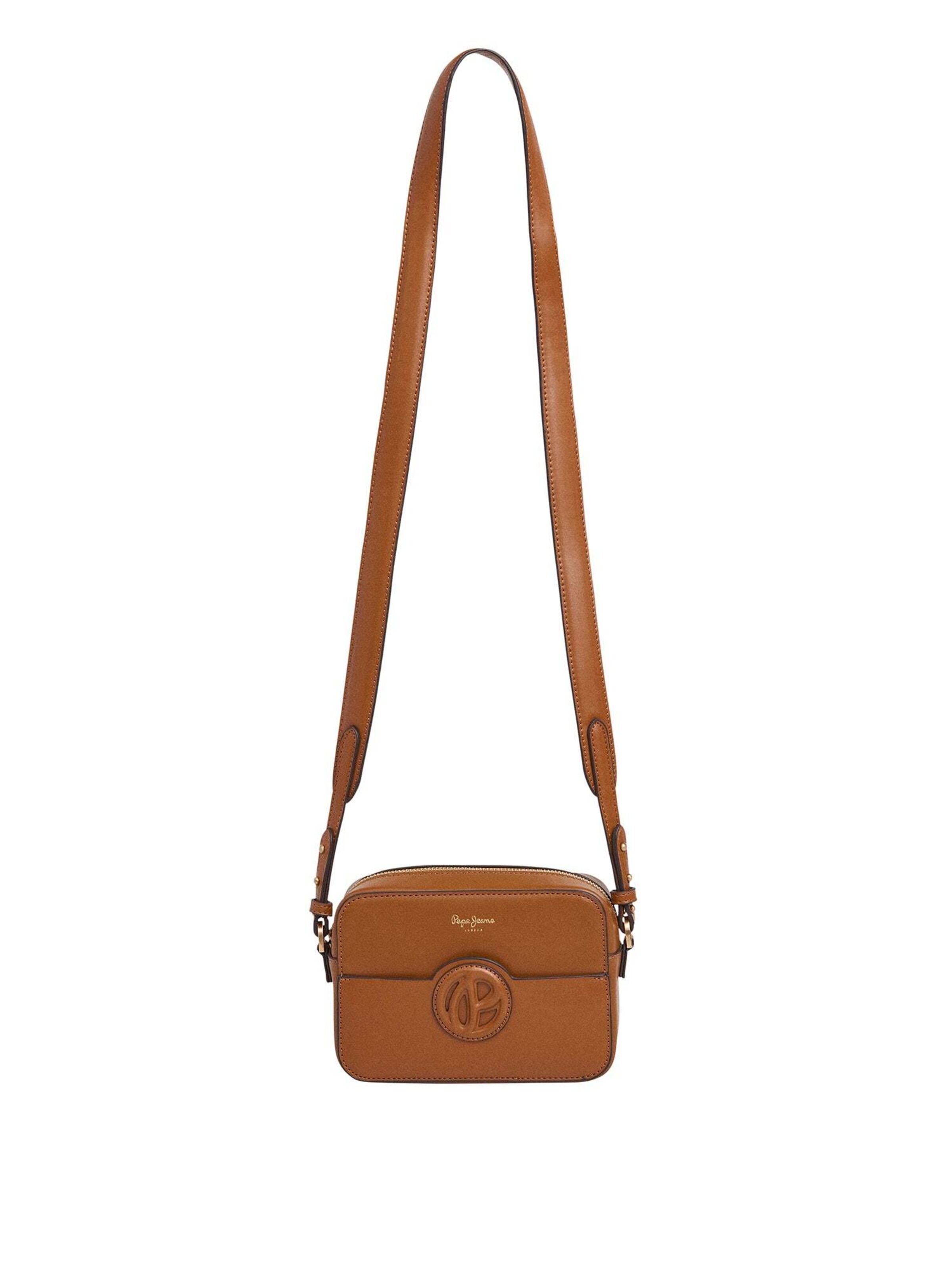 Pepe Jeans Handtas in Bruin