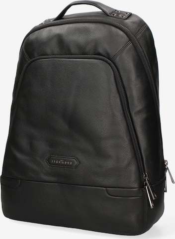 Zaino di John Richmond in nero: frontale