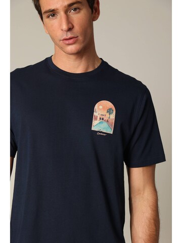 T-Shirt 'MARRAKECH' Deeluxe en bleu