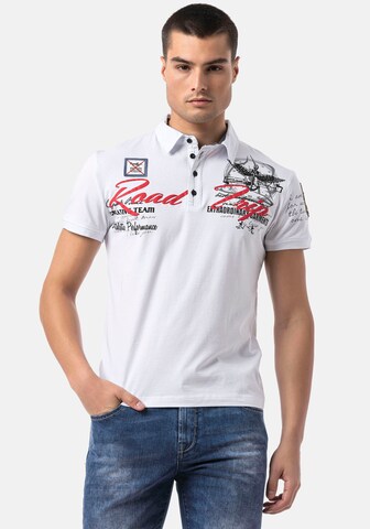 CIPO & BAXX Shirt in White: front