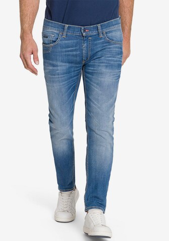 PIONEER Slimfit Jeans in Blau