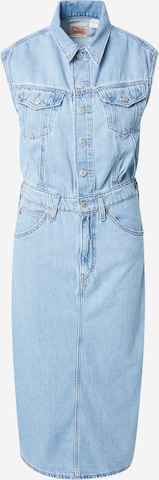LEVI'S ® Ingruhák 'Iconic Sleeveless Dress' - kék: elől