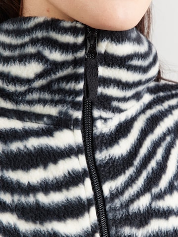 TOPSHOP Fleecejacke 'DANI' in Schwarz