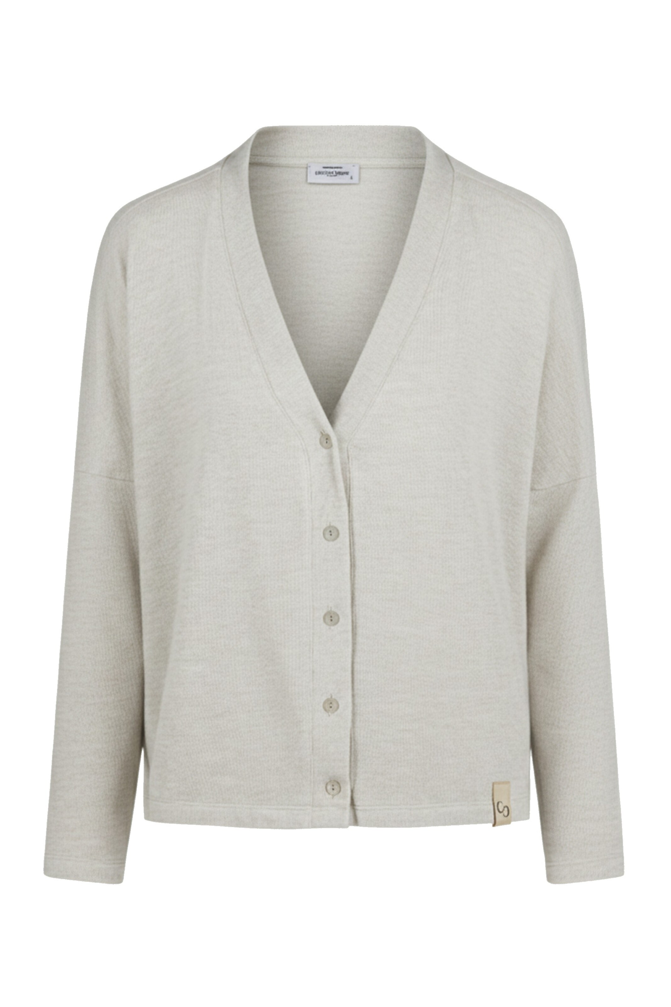 Cotton Candy Cardigan in weiß, Produktansicht