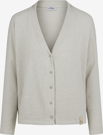 Cotton Candy Knit cardigan in White: front