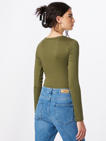 GAP Shirt Bodysuit in Green