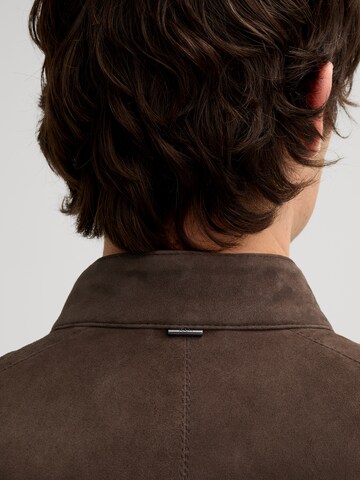 JOOP! Between-Season Jacket 'Rob' in Brown