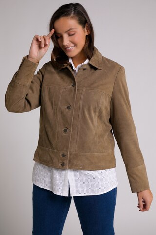 Ulla Popken Between-Season Jacket in Beige