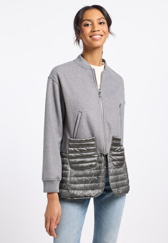 Frieda & Freddies NY Walkjacke 'Nicky' in Grau: Vorderseite