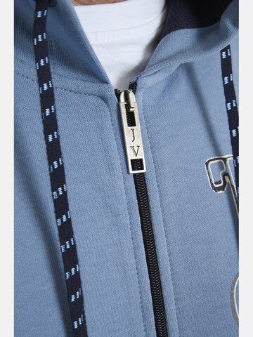 Jan Vanderstorm Sweatvest ' Holvast ' in Blauw