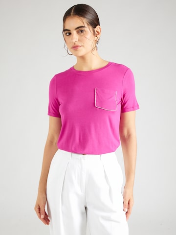 VILA T-Shirt 'VIMASE' in Pink: Vorderseite