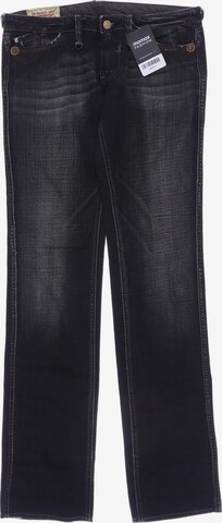 Le Temps Des Cerises Jeans in 27 in Black: front