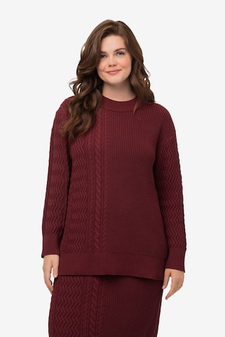 Ulla Popken Sweater in Red: front