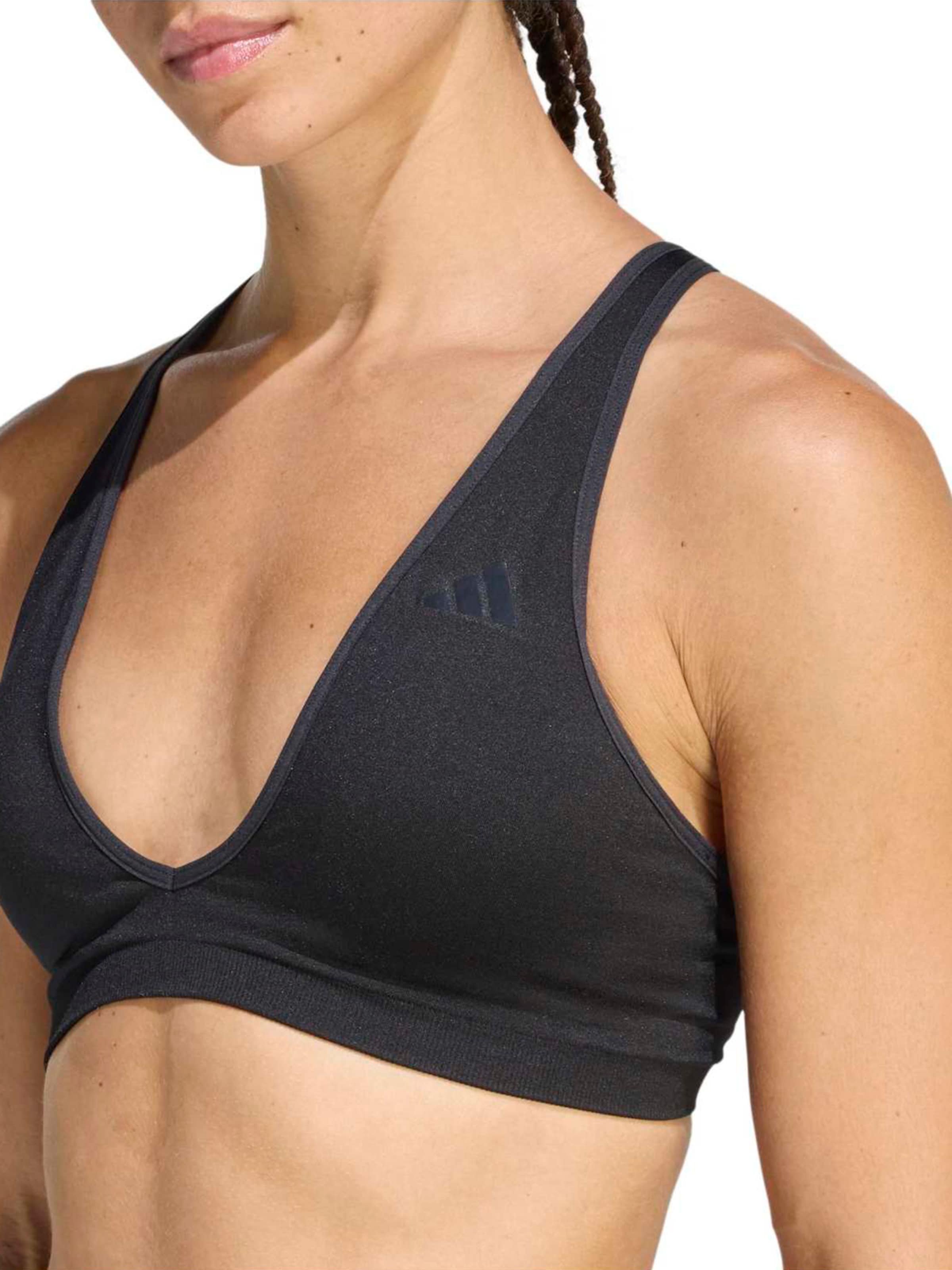 ADIDAS PERFORMANCE Μπουστάκι Αθλητικό σουτιέν 'Essentials' σε μαύρο