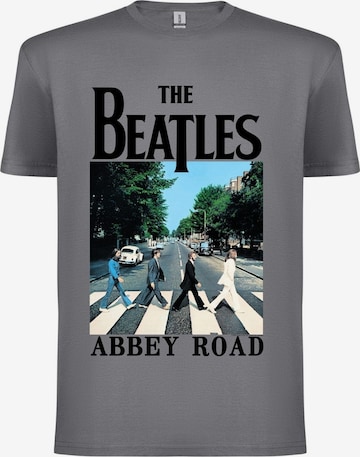 T-Shirt 'Beatles Abbey Road T-Shirt' The Beatles en gris : devant