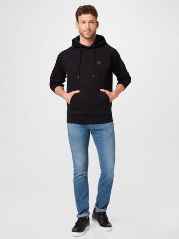 BOSS Black Sweatshirt 'Seeger 85' in Schwarz