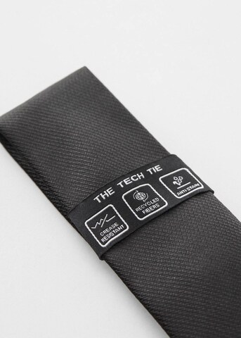 MANGO MAN Tie 'Basic7' in Black