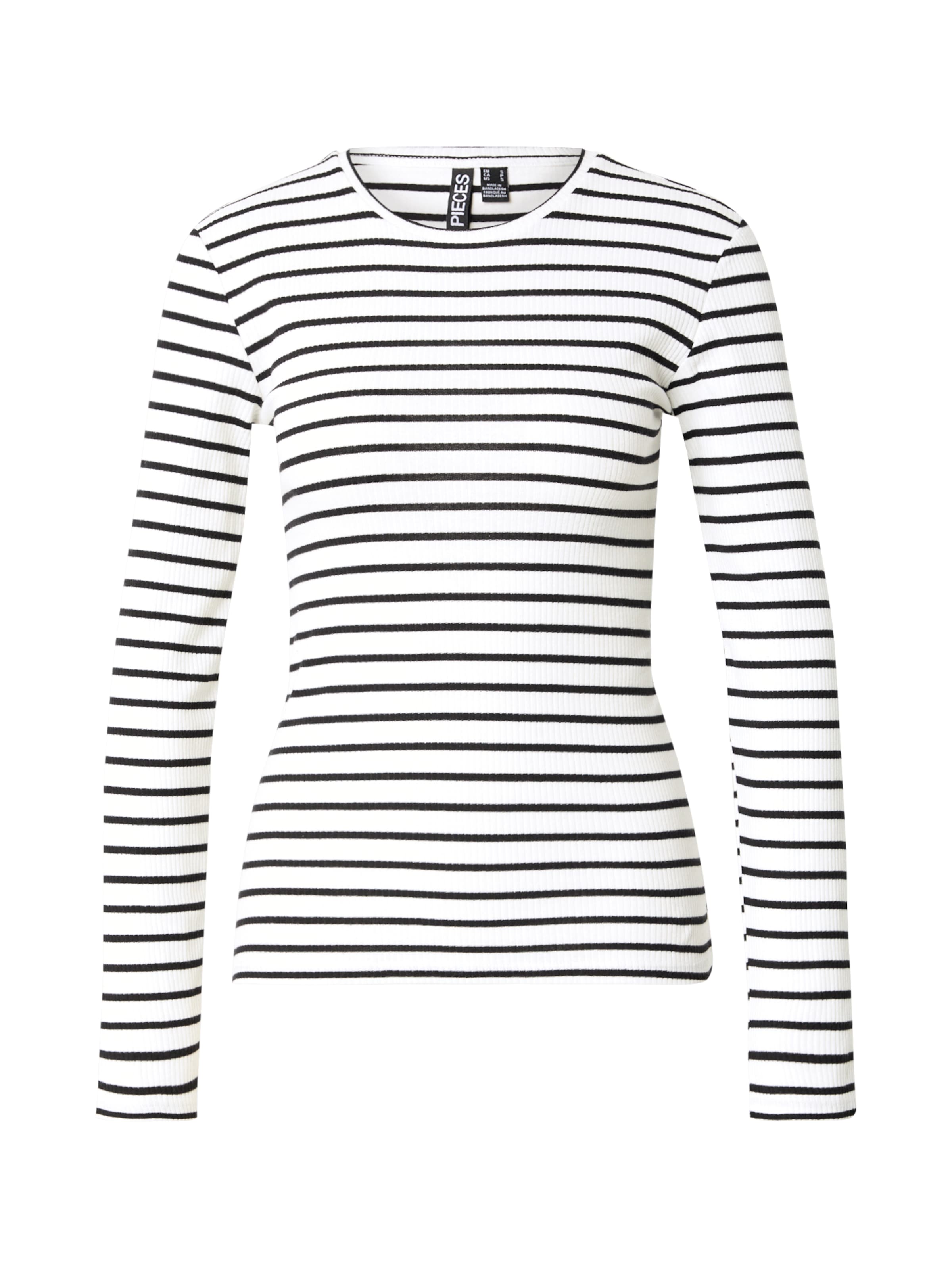 PIECES Shirt &#x27;PCRUKA&#x27; in Weiß: Vorderseite