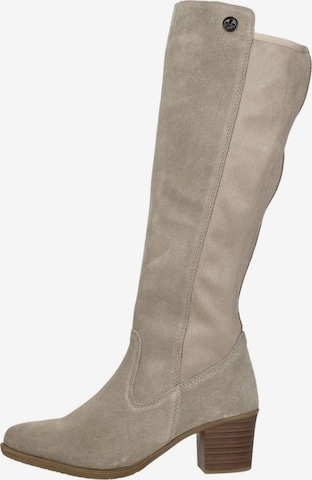 Boots 'Lange Laarzen' Rieker en beige : devant