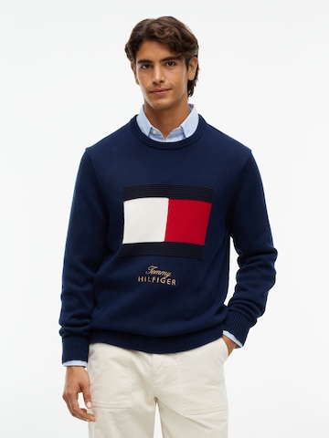 TOMMY HILFIGER Pullover 'Gifting' in Blau: Vorderseite