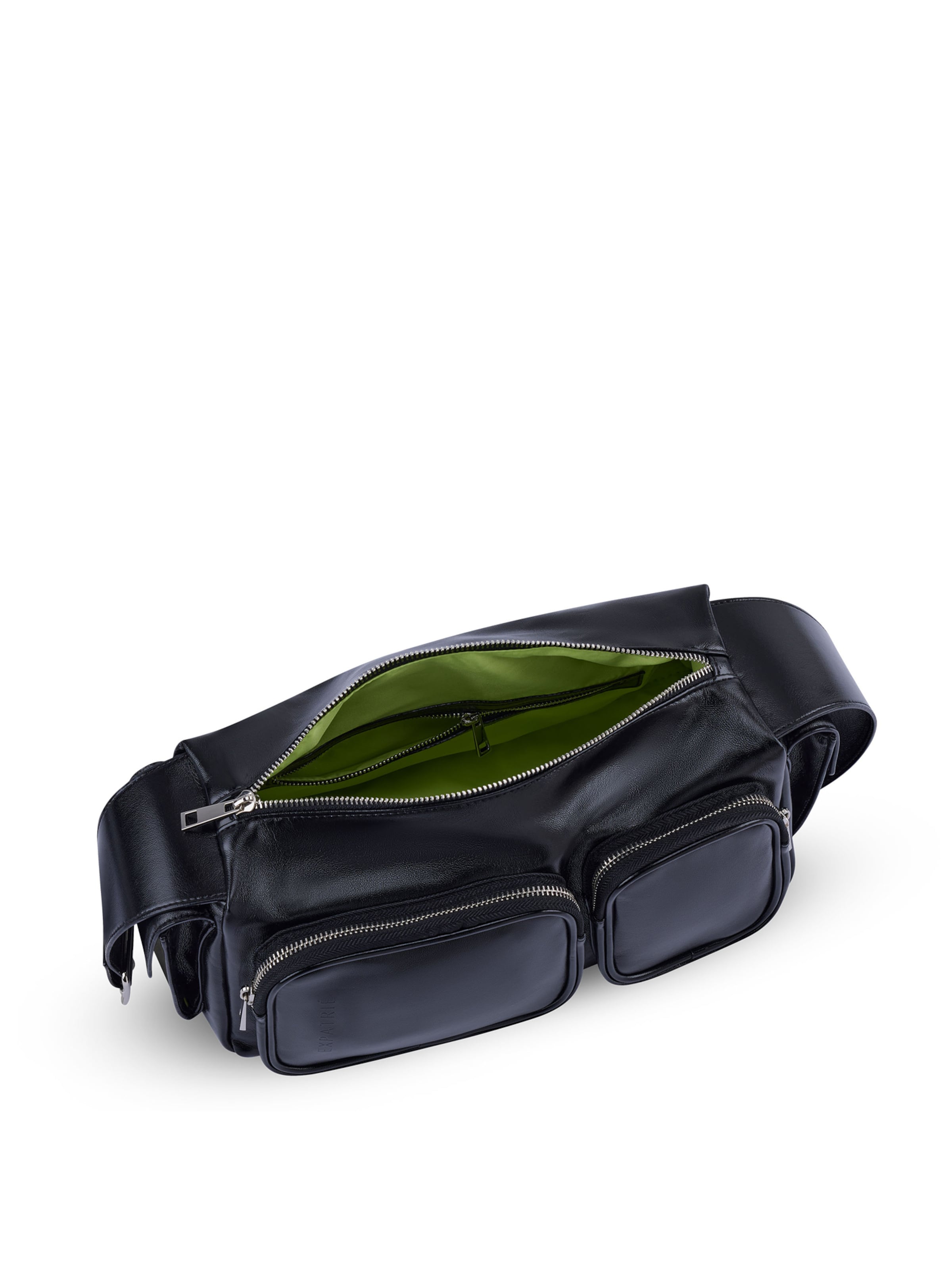 Expatrié - Mala de ombro 'Stella' em preto