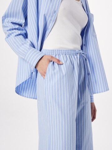 NLY by Nelly Wide leg Trousers in Blue