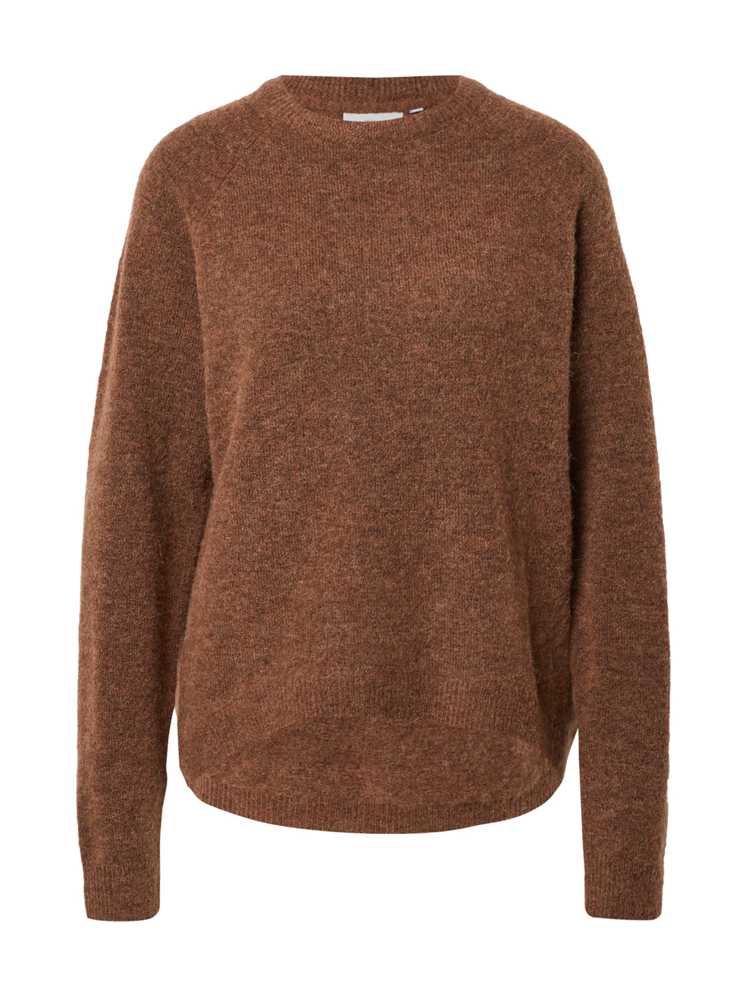Frauen Pullover & Strick minimum Pullover 'Kita' in Braunmeliert - BJ26973